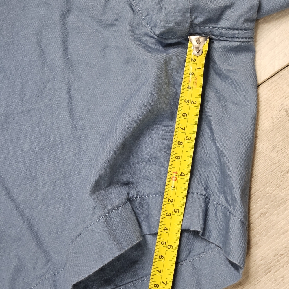 Patagonia Blue Men's Flat Front Shorts - Picture 4 of 11